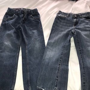 2 pairs boys jeans